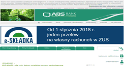 Desktop Screenshot of absbank.pl
